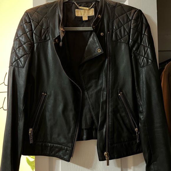 Black Leather Jacket - Picture 3 of 3